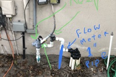 Rachio meter flow installation
