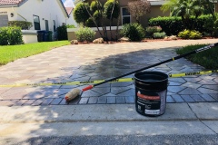 Pavers Clean, Seal & Crack Repairs