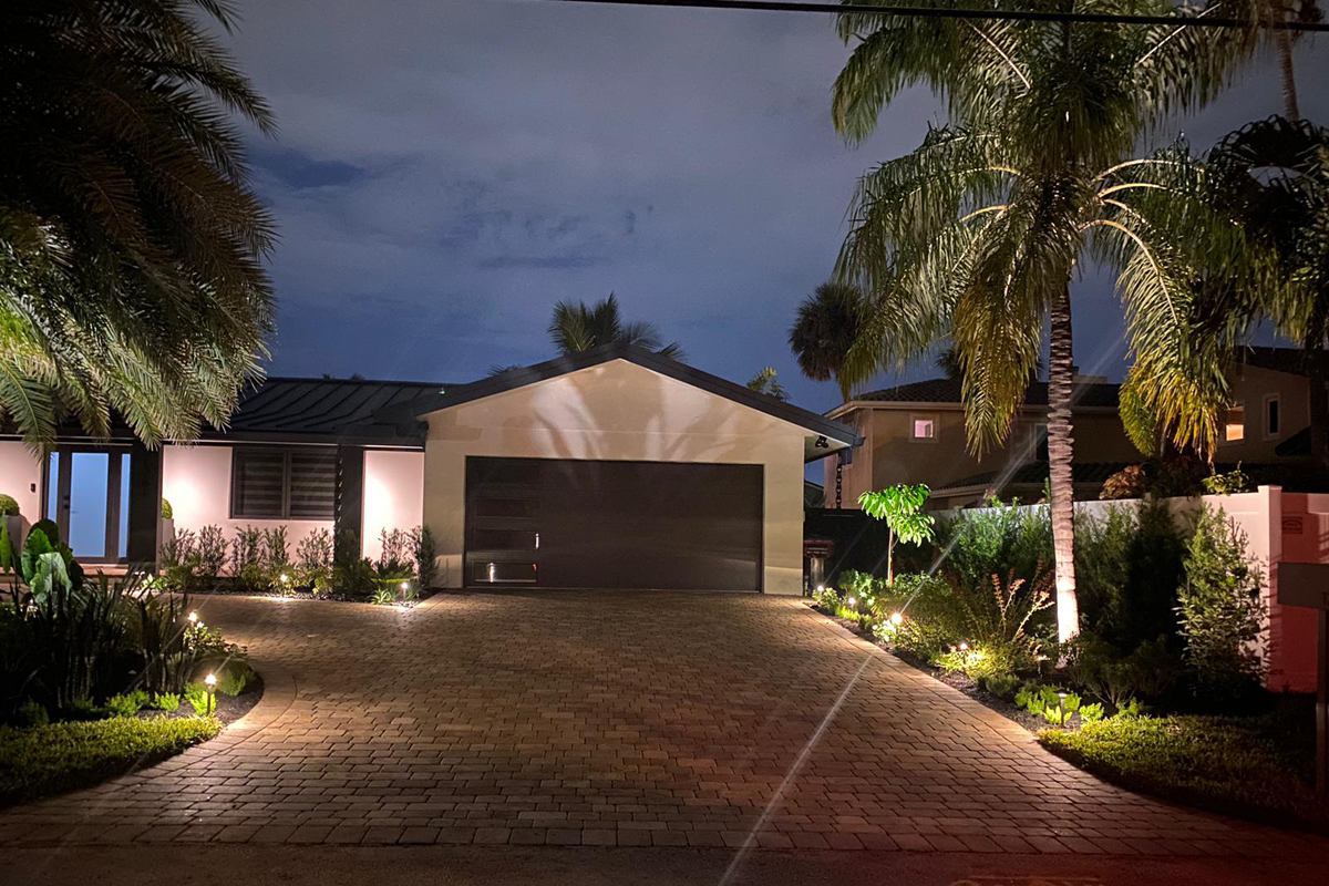 Landscape lighting - Palm Beach